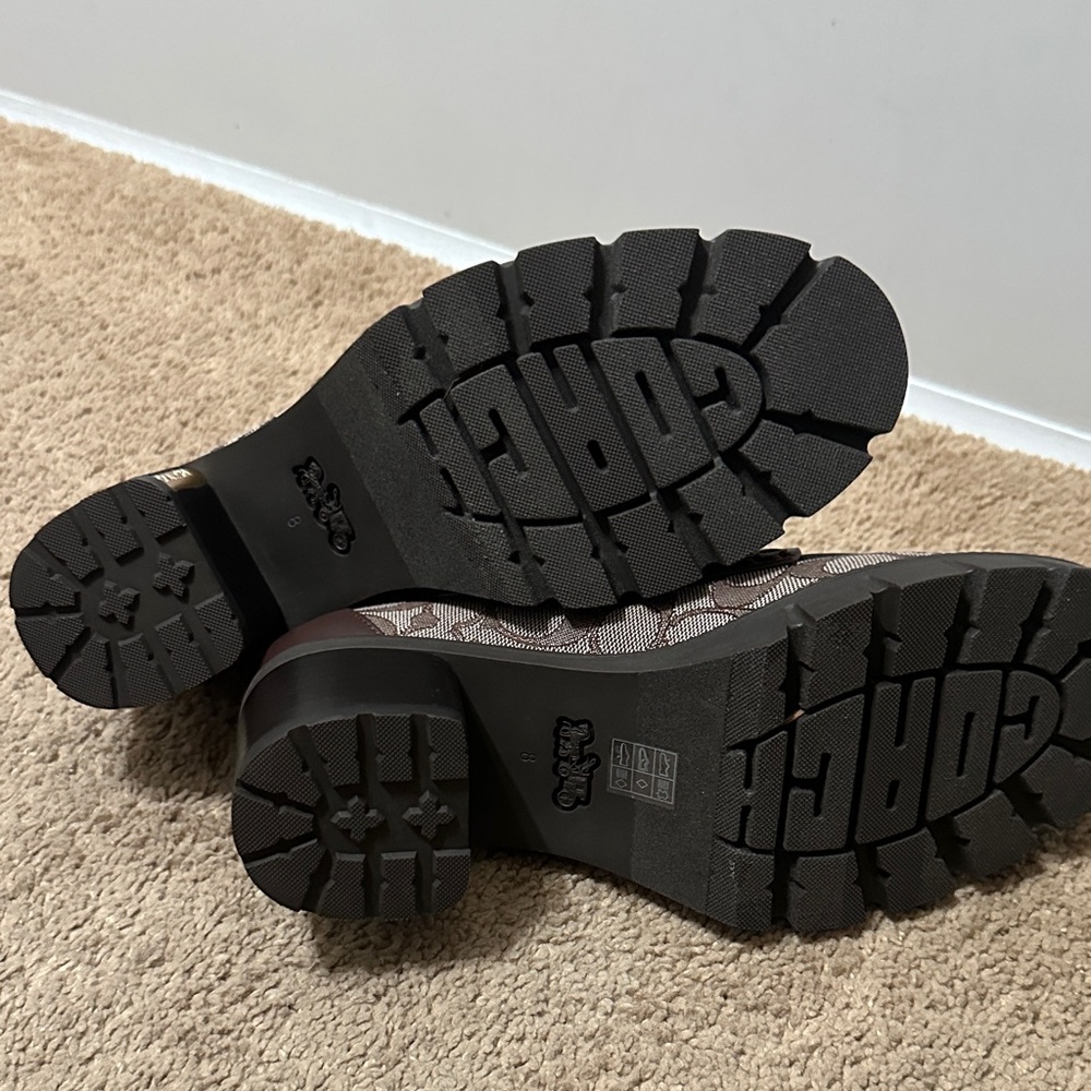 Coach Women's Brown Loafers - Worn - Picture 5 of 5